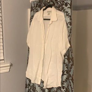 Linen short sleeve shirt from Banana Republic XXL